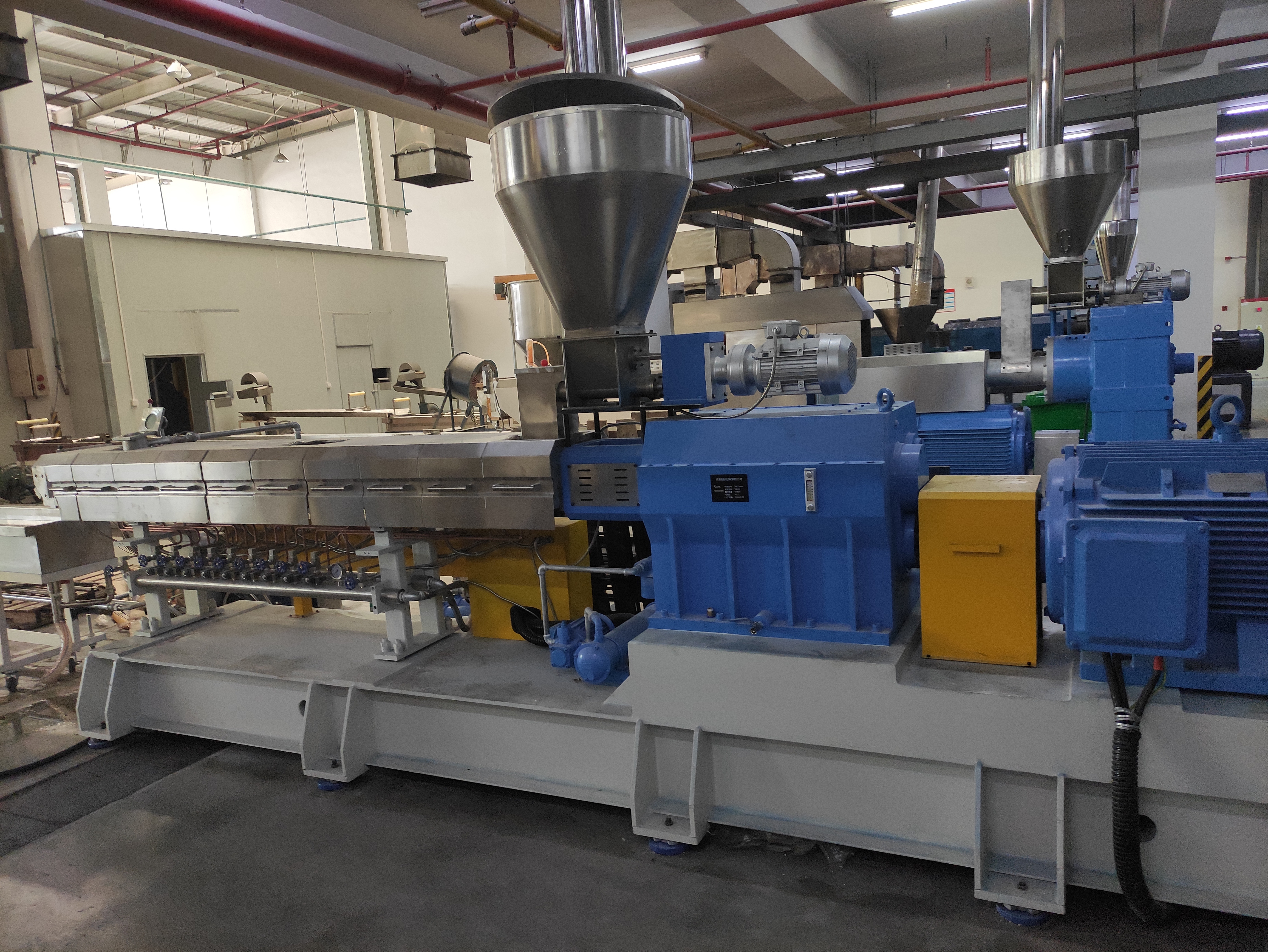 PET Plastic Recycling Granulation Screw Extruder Machine For ...
